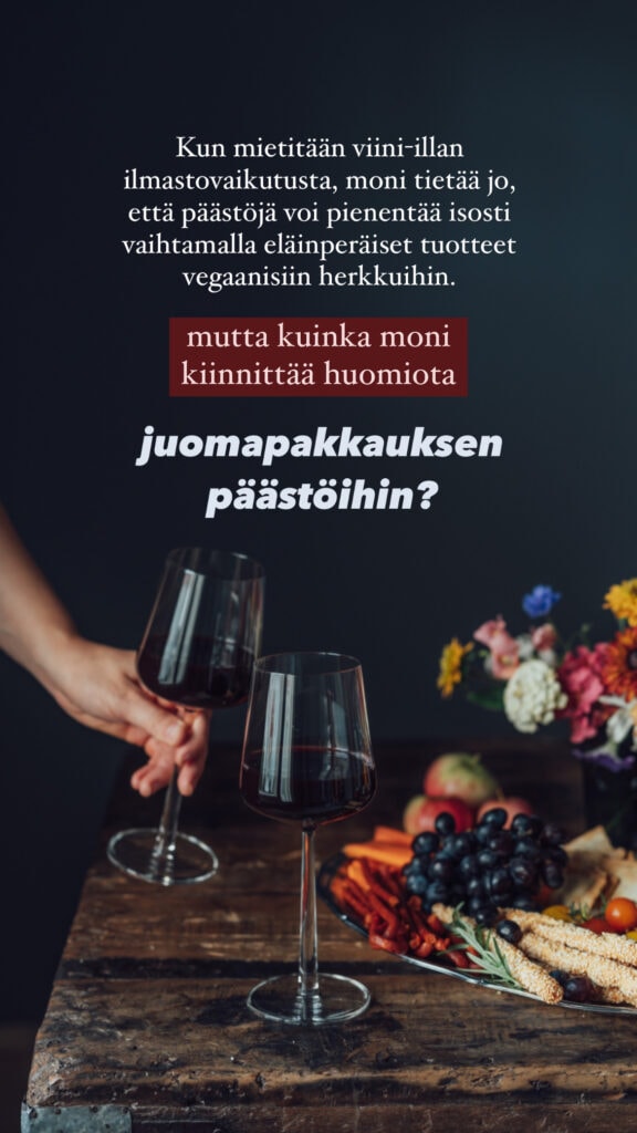 Alko Juomapakkauksen päästöt